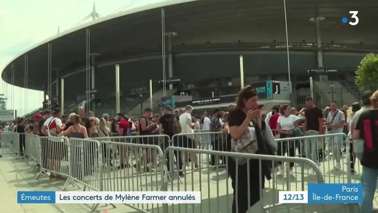 MYLENE FARMER || France 3 Paris 12/13 - Nevermore 2023 - concerts annulés au stade de France || 01.07.2023