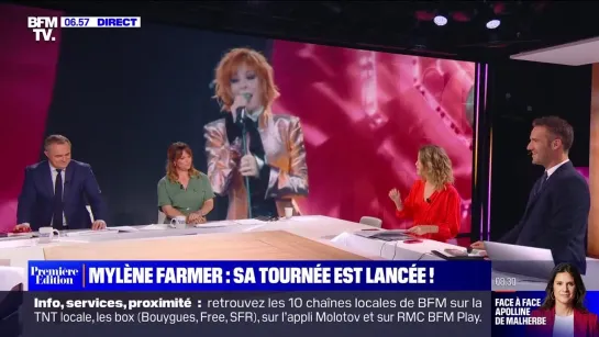 MYLENE FARMER || BFM TV Culture & vous - NeverMore 2023 || 05.06.2023