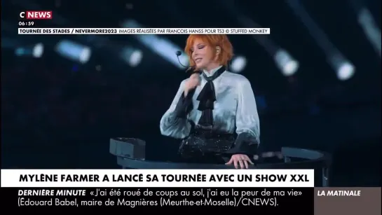 MYLENE FARMER || C News La matinale - NeverMore 2023 || 05.06.2023