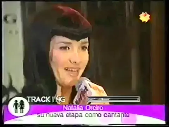 Natalia Oreiro.Conferencia de Tu Veneno 2000