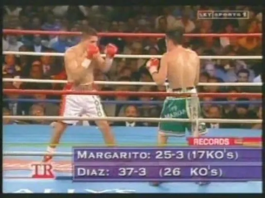 2002-03-16 Аntоniо Маrgаritо vs Аntоniо Diаz (vасаnt WВО Wеltеrwеight Тitlе)