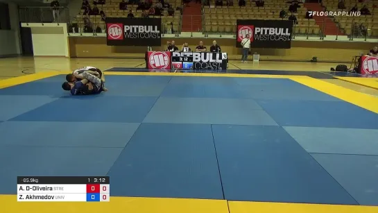 Anthony De-Oliveira vs Zaur Akhmedov 1st ADCC European, Middle East  African Trial 2021