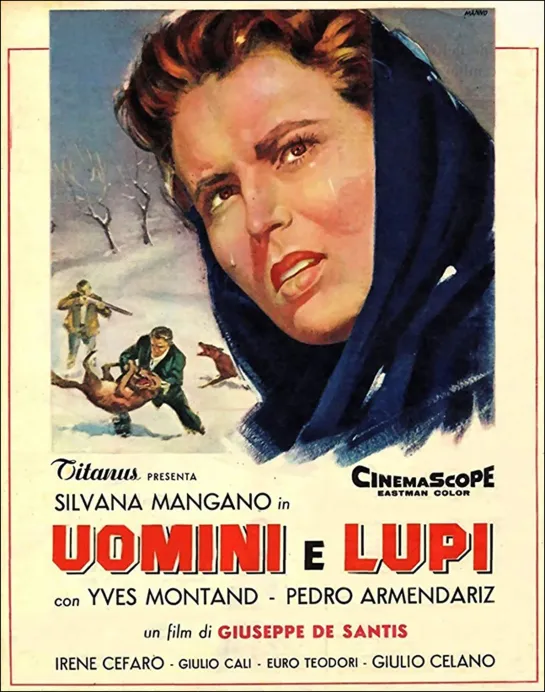 Uomini e lupi (1957) 720p.