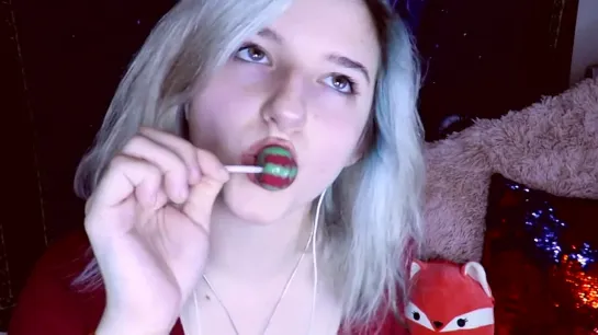 Aftyn Rose ASMR - Lollipop Licking and Sucking