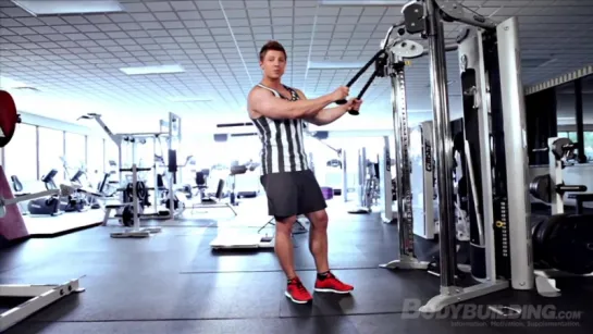 Steve Cook Back and Biceps Workout   Big Man on Campus