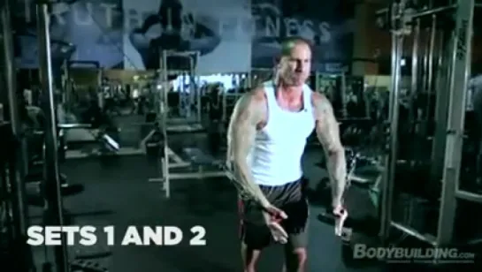 Chest, Triceps,  Calves Workout   Jim Stoppanis 12-Week Shortcut To Size