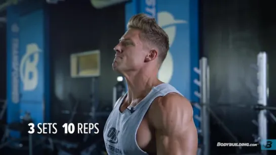 Steve Cook Smashes Arms And Shoulders