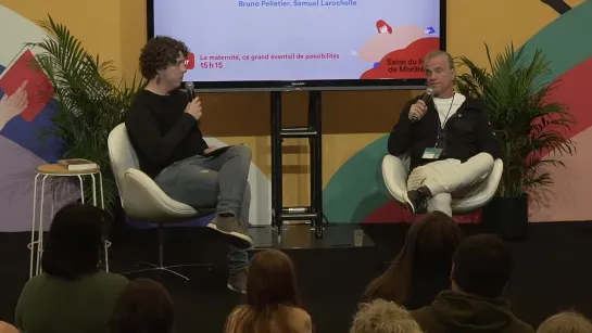 Bruno Pelletier ( Diffusion en direct de Salon du livre de Montréal 27/11/2022)