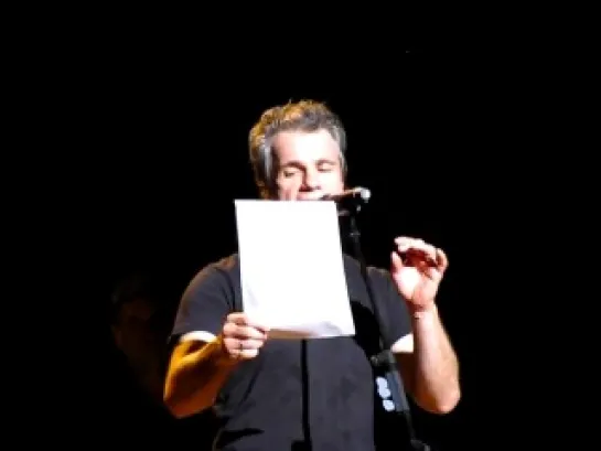 Bruno Pelletier - speech before La manic (Киев 20.05.2011)