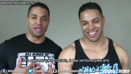 Рекомендуемые дозировки спортивного питания. Hodgetwins