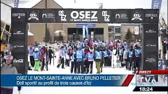 Bruno Pelletier. Osez le mont Sainte-Anne