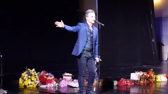 Bruno Pelletier- Представляет Жюли(31.03.2019 Москва. Конгресс центр им. Плеханова)