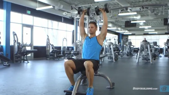 Dumbbell Shoulder Press   Exercise Guide