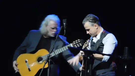 Bruno Pelletier & Guy St-Onge - Мидли под гитару (8.12.15. Москва. ММДМ)