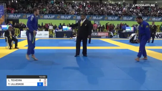 Leo Lara vs TOMMY LANGAKER #ibjjfeuro19