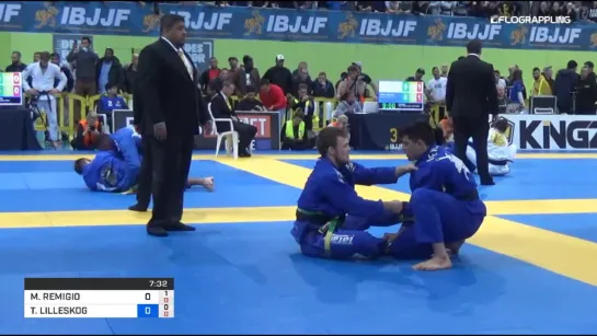 Tommy Langaker vs Michael Lieira #ibjjfeuro19