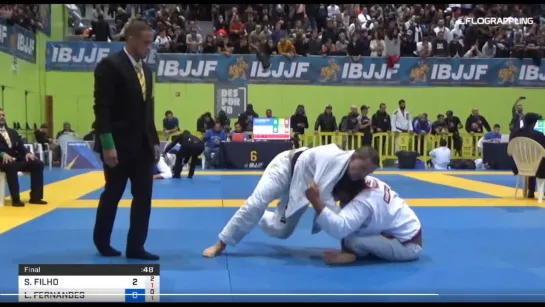 Saulo Ribeiro vs Lucio Fernandes #ibjjfeuro19