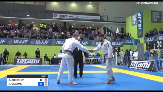 A Abramov vs A Balams #ibjjfEURO19