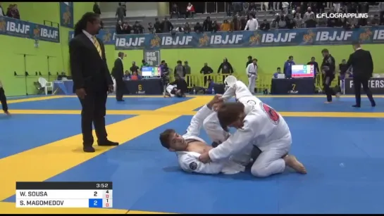 Shamsudin Magomedov vs Sousa #ibjjfeuro19