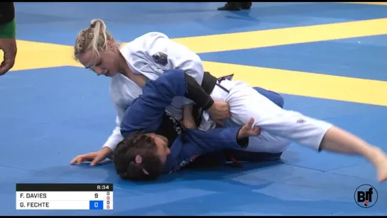 Ffion Davies vs Gabi Fechter #IBJJFEURO19