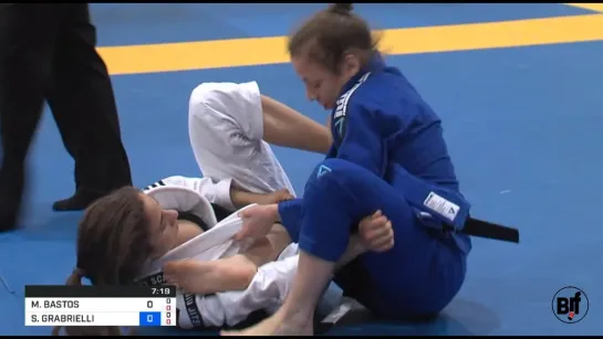 Mayssa Bastos VS Serena Gabrielli fin #IBJJFEURO19