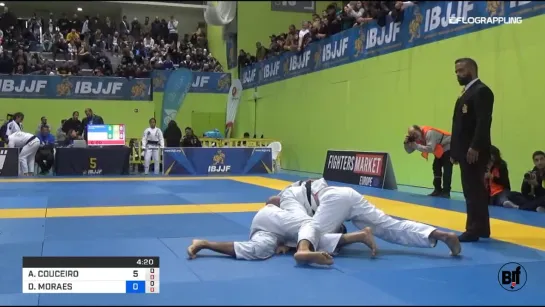 ALEXANDRE RIBEIRO vs DIOGO MORAES fin #ibjjfeuro19