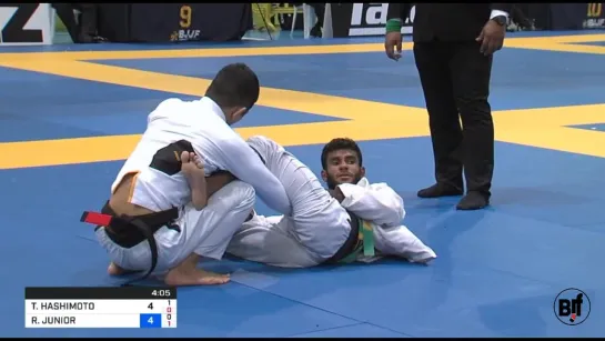 Rodnei Barbosa vs Tomoyuki Hashimoto #IBJJFEURO19 FIN