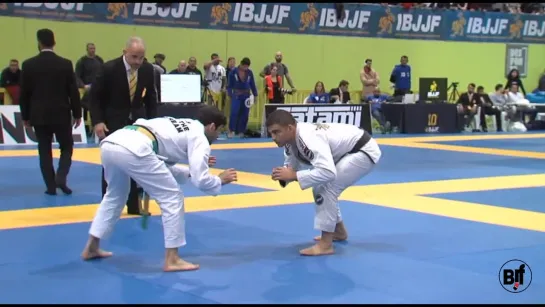 Gustavo Batista vs Lucas Lepri ABS FINAL #ibjjfeuro19