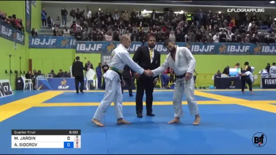 Jardib vs Sidorov 3 QF #ibjjfeuro19