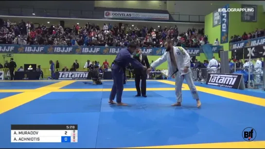 Arbi Muradov vs Achniotis #ibjjfeuro19 #нашинаIBJJFEURO