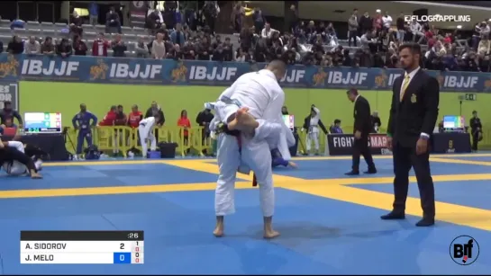 Sidorov vs Melo 1 #ibjjfeuro19