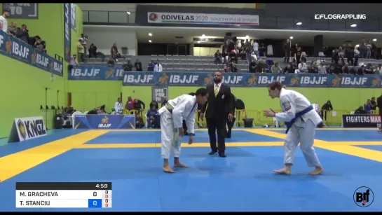 MARIIA GRACHEVA vs TELMA STANCIU  #ibjjfeuro19 #нашинаIBJJFEURO