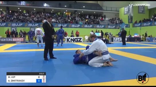 Dmitrakov vs Kip Abs 1 #нашинаIBJJFEURO #IBJJFEURO19