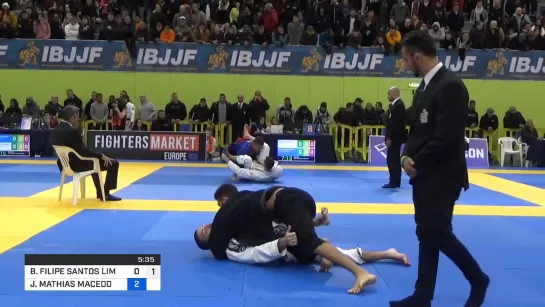 Mathias Luna VS Bruno Lima#ibjjfeuro2020