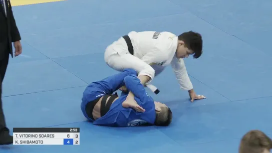 Thalison Soares VS Koji Shibamoto #IBJJFEURO2020