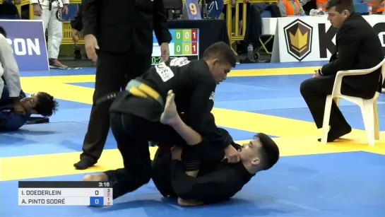 Isaac Doederlein VS Alex Sodre #IBJJFEURO2020