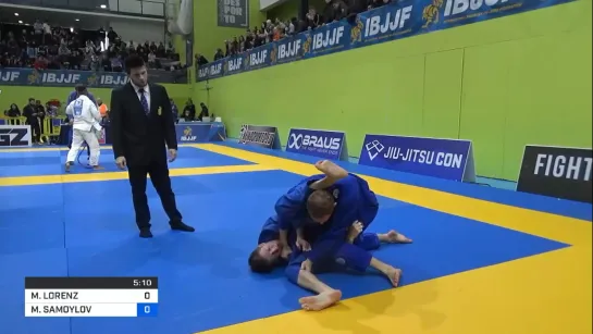 MANUEL LORENZ vs MIKHAIL SAMOYLOV #ibjjf_euro2020 #bjf_нашилюди