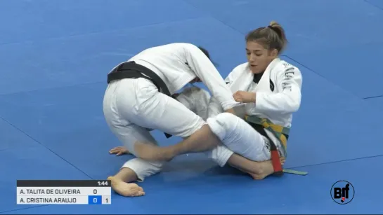 Ana Rodrigues vs Talita Alencar Final #ibjjfeuro2020