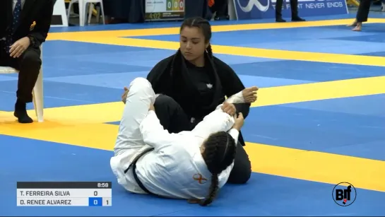 Thamara Silva Ferreira vs Danielle Alvarez Final #ibjjfeuro2020