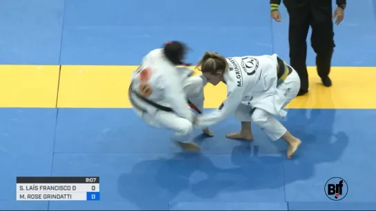 Sábatha Laís vs Maggie Grindatti Final #ibjjfeuro2020