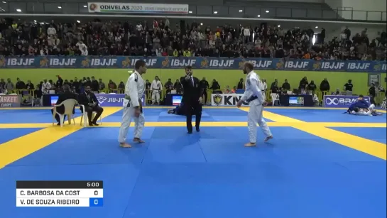 CICERO COSTHA vs VITOR SAOLIN RIBEIRO #ibjjfeuro2020