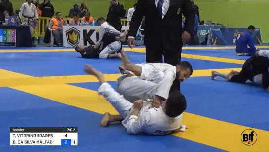 Thalison Soares vs Bruno Malfacine #ibjjfeuro2020