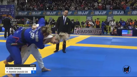 Ffion Davies - takedown #ibjjfeuro2020