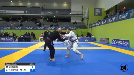 MARC DEZEUZE vs ANDREY BOLSHESHAPOV  #ibjjfeuro2020 #bjf_нашилюди