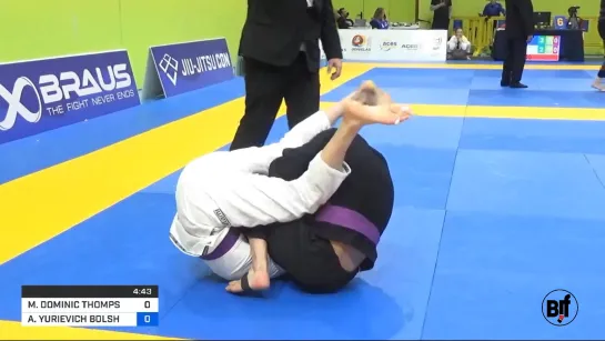 MARC DOMINIC THOMPSON vs ANDREY BOLSHESHAPOV #ibjjfeuro2020 #bjf_нашилюди