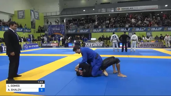 LUIZ GOMES vs ARSEN SHALOV  #ibjjfeuro2020 #bjf_нашилюди