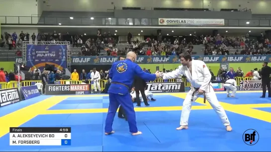 ALEKSEI BOGOSLOVSKI vs MATHIAS FORSBERG #ibjjfeuro2020 #bjf_нашилюди