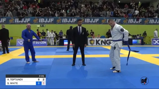 ANDREY TOPTUNOV vs SHAUN WHITE #ibjjfeuro2020 #bjf_нашилюди