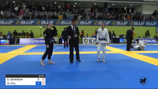 GALINA DUVANOVA vs MELISSA HILL #ibjjfeuro2020 #bjf_нашилюди