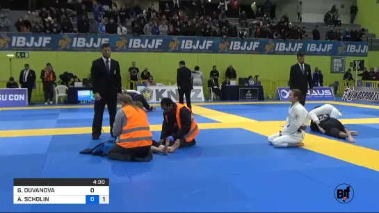 GALINA DUVANOVA vs ASTRID SCHOLIN #ibjjfeuro2020 #bjf_нашилюди